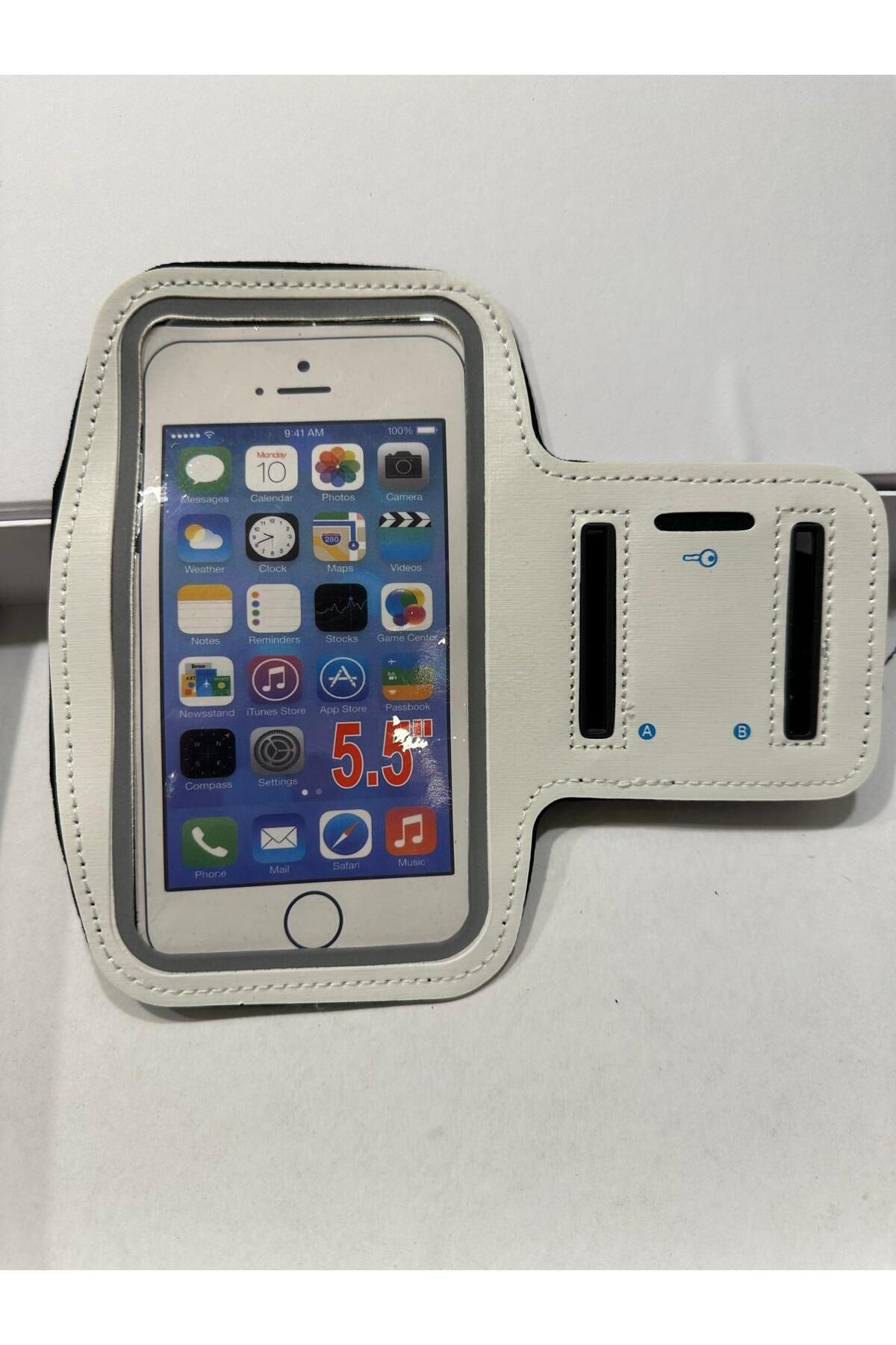 Leonpro Beyaz Telefon kol bandı beyaz Sporcu telefon kılıfı kol için telefon kılıf 16 cm 8 cm telefonlara uy