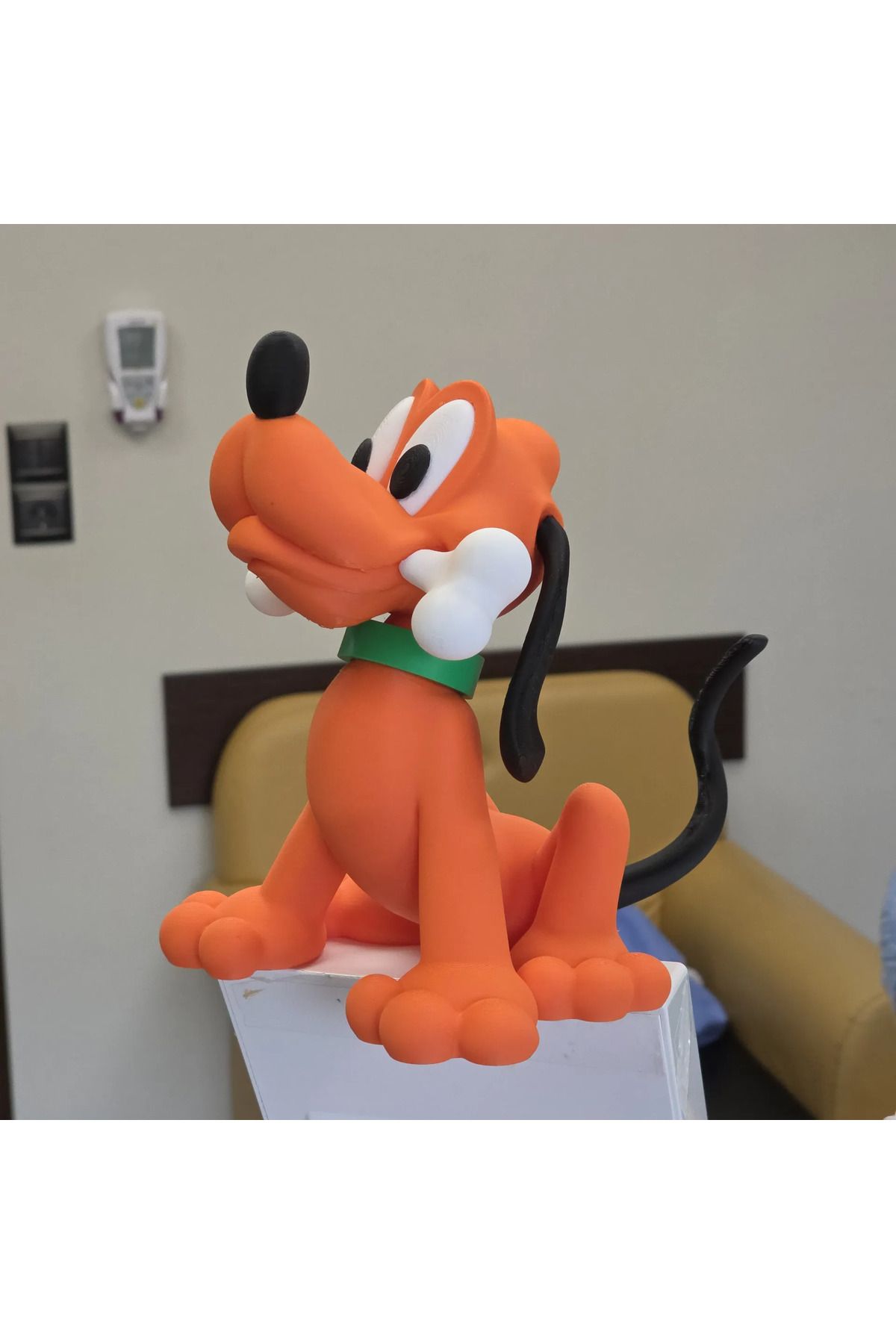 Phigo Pluto Karakter Figürü 21 cm 3D Baskı Dekoratif Biblo Çizgi Film Koleksiyon Hediyesi