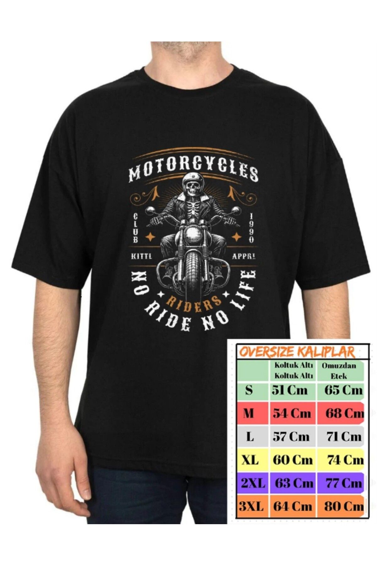 shidumanlar No Ride No Life Baskılı
