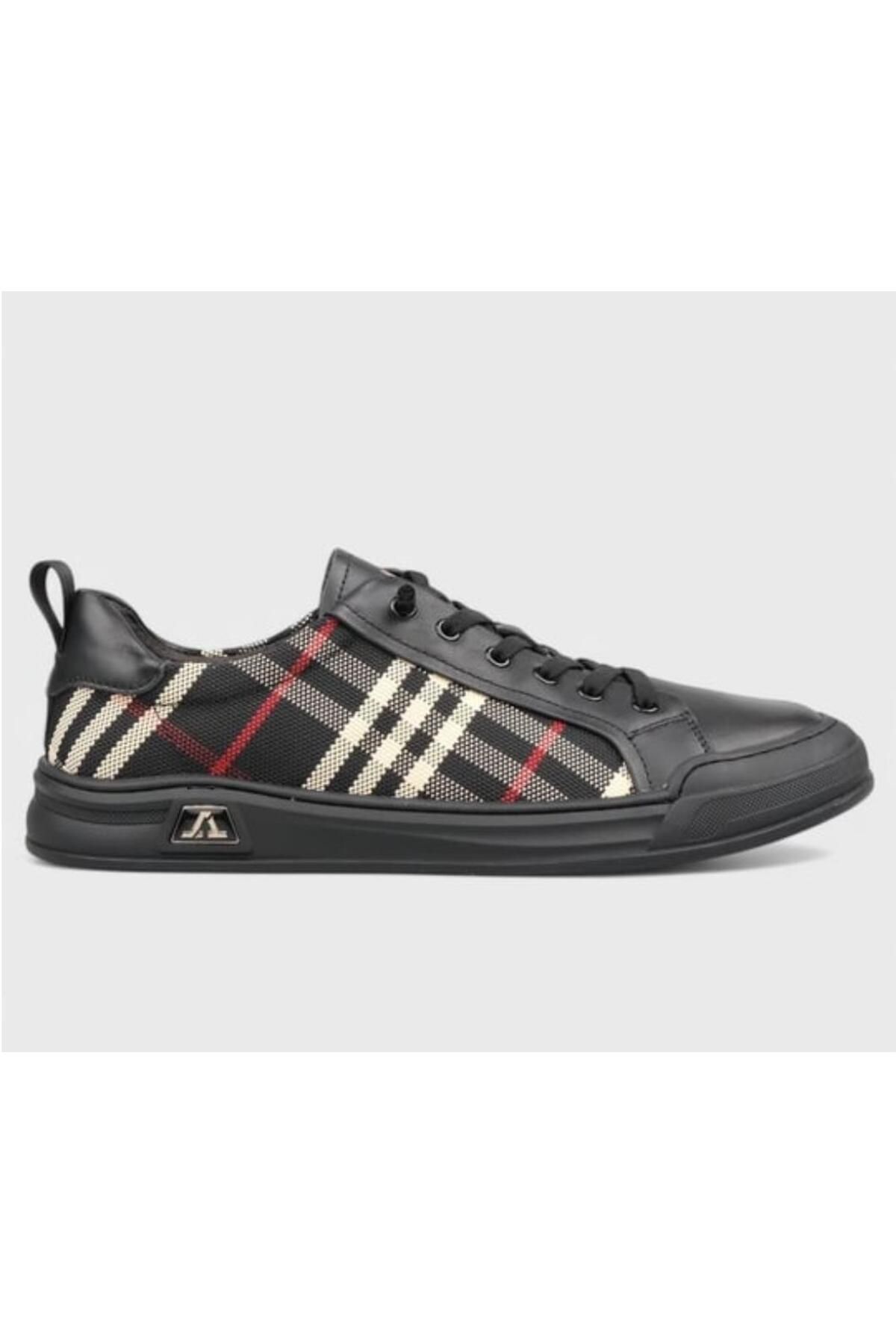 Guja 25y510-7 40/44 Erkek Ekose Desenli Sneaker Ayakkabı