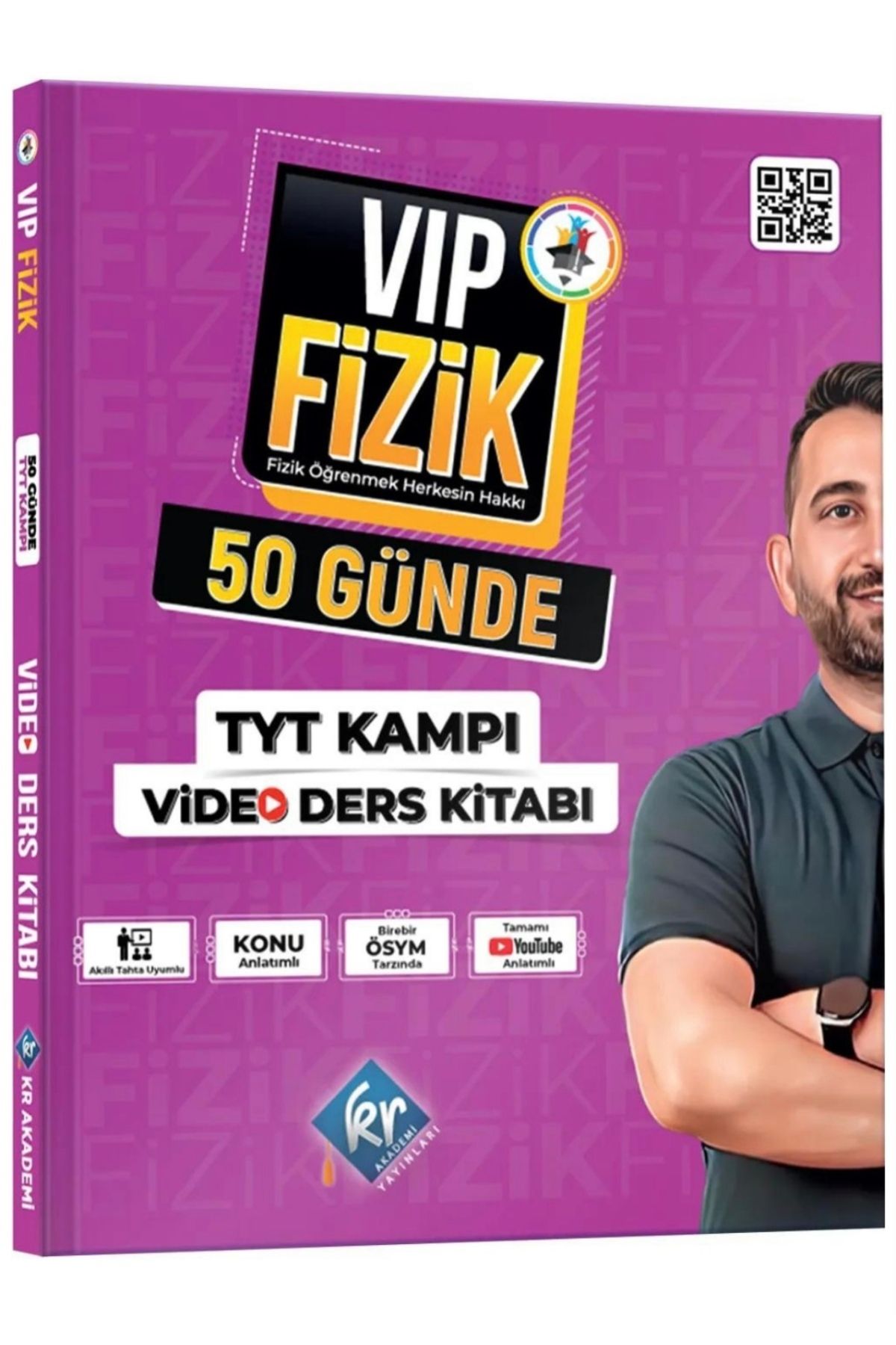 Data Yayınları Vip Fizik 50 Günde TYT Kampı Video Ders Kitabı
