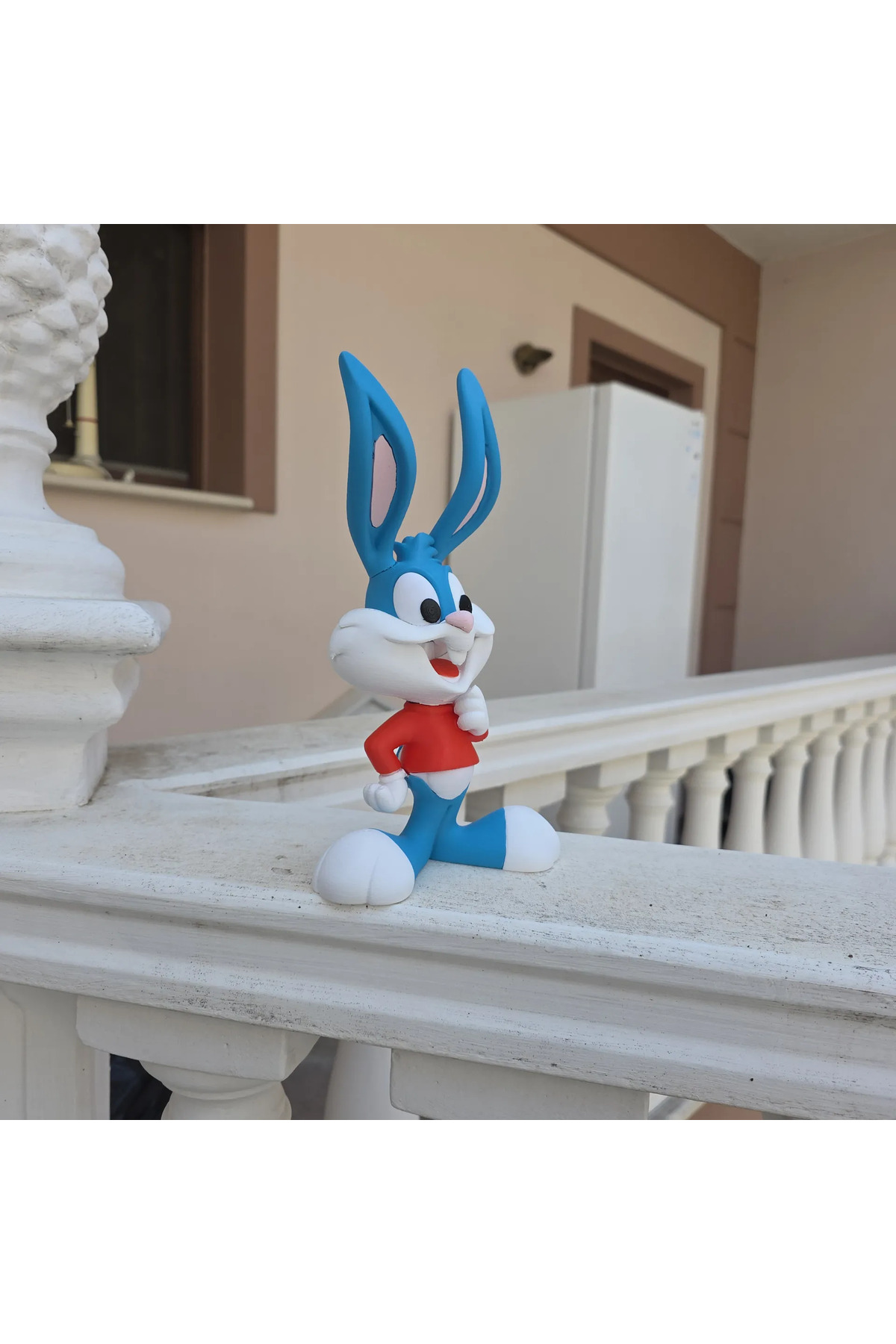 Buster Bunny Figure 20 cm Stampa 3D Personaggio decorativo dei cartoni animati da collezione