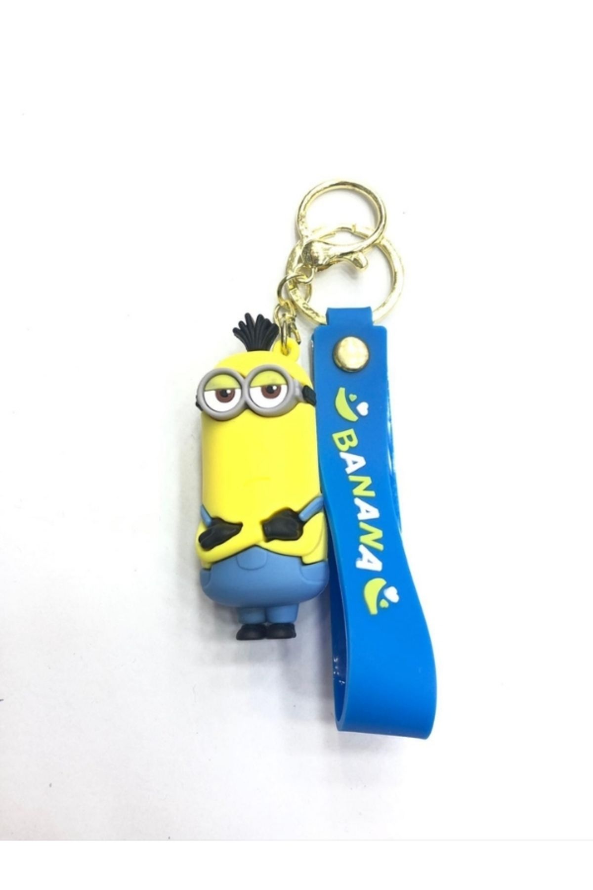 uğurlu dükkan 3D Kevin Minion Silikon Anahtarlık