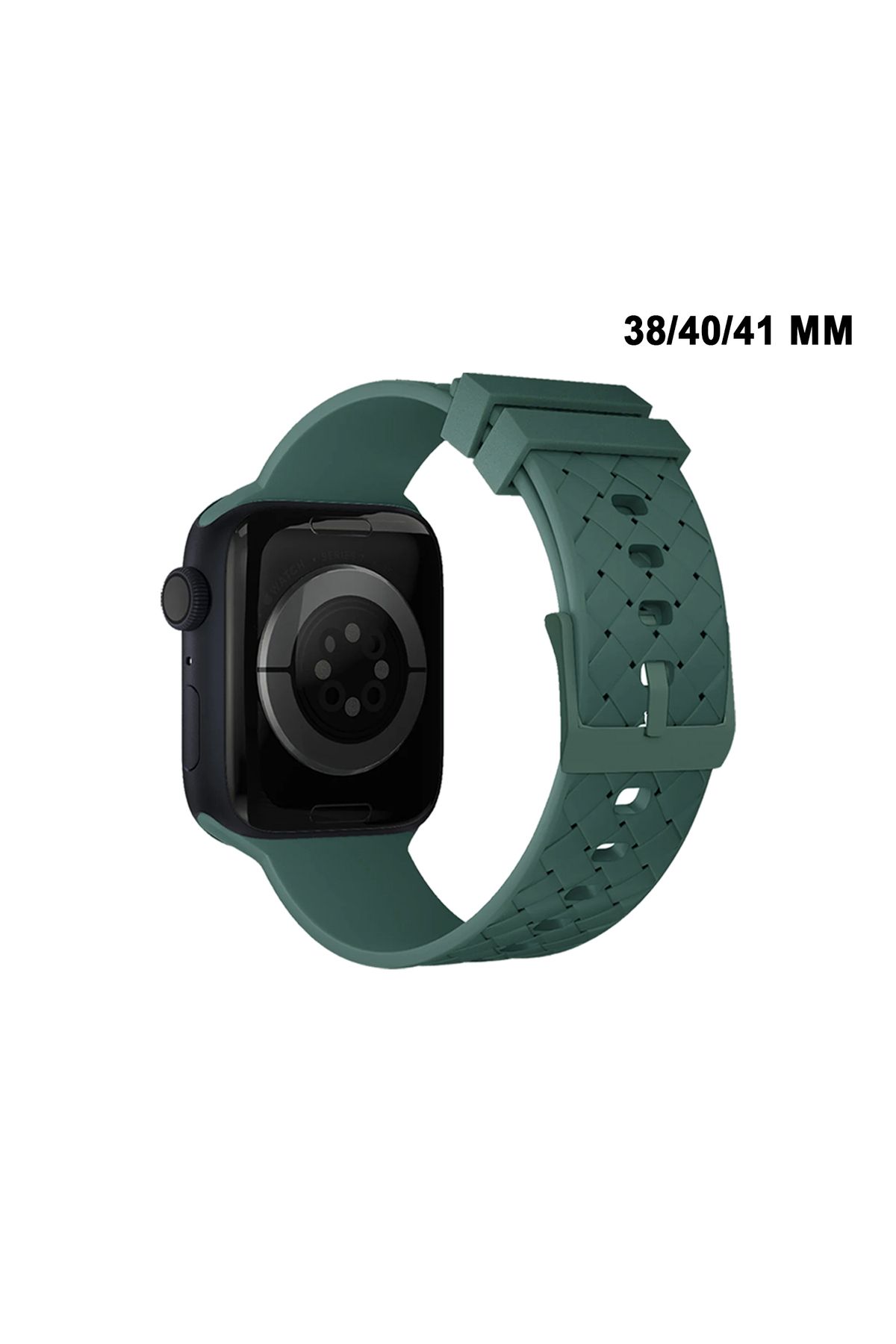 MTL Apple Watch Uyumlu Watch 3 4 5 6 7 8 9 Se Serileri 38 40 41mm Kordon Kayış Silikon MT92