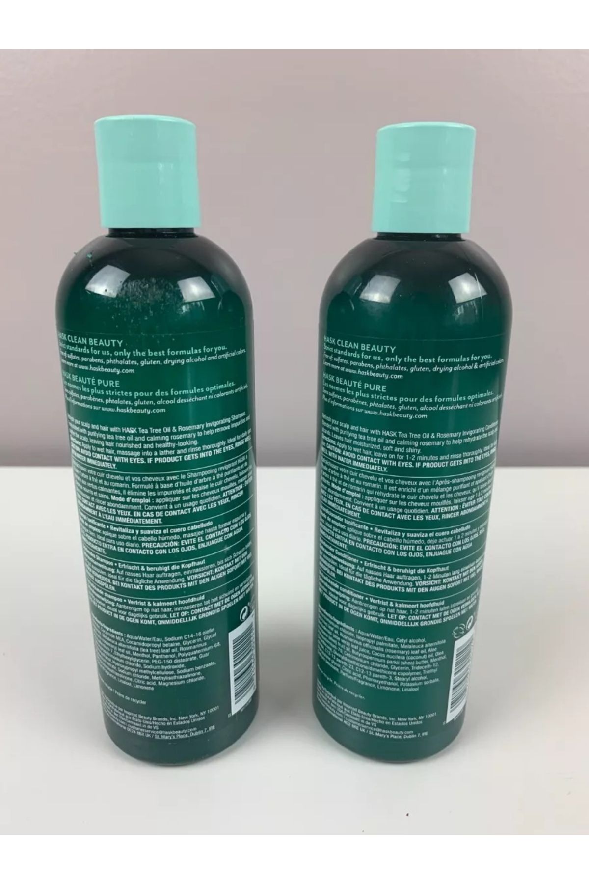 HASK-Tea Tree Oil & Rosemary Conditioner 355 ml – Invigorates & Soothes Scalp 6