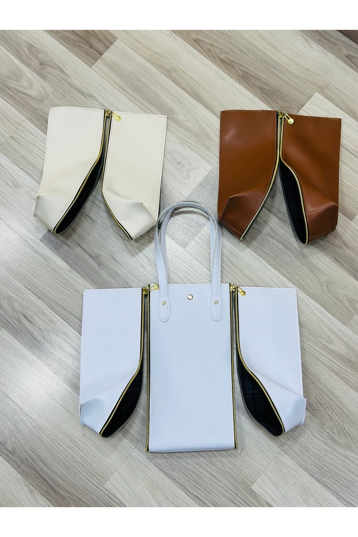 AURA Tote Omuz Kadın Stil Çanta