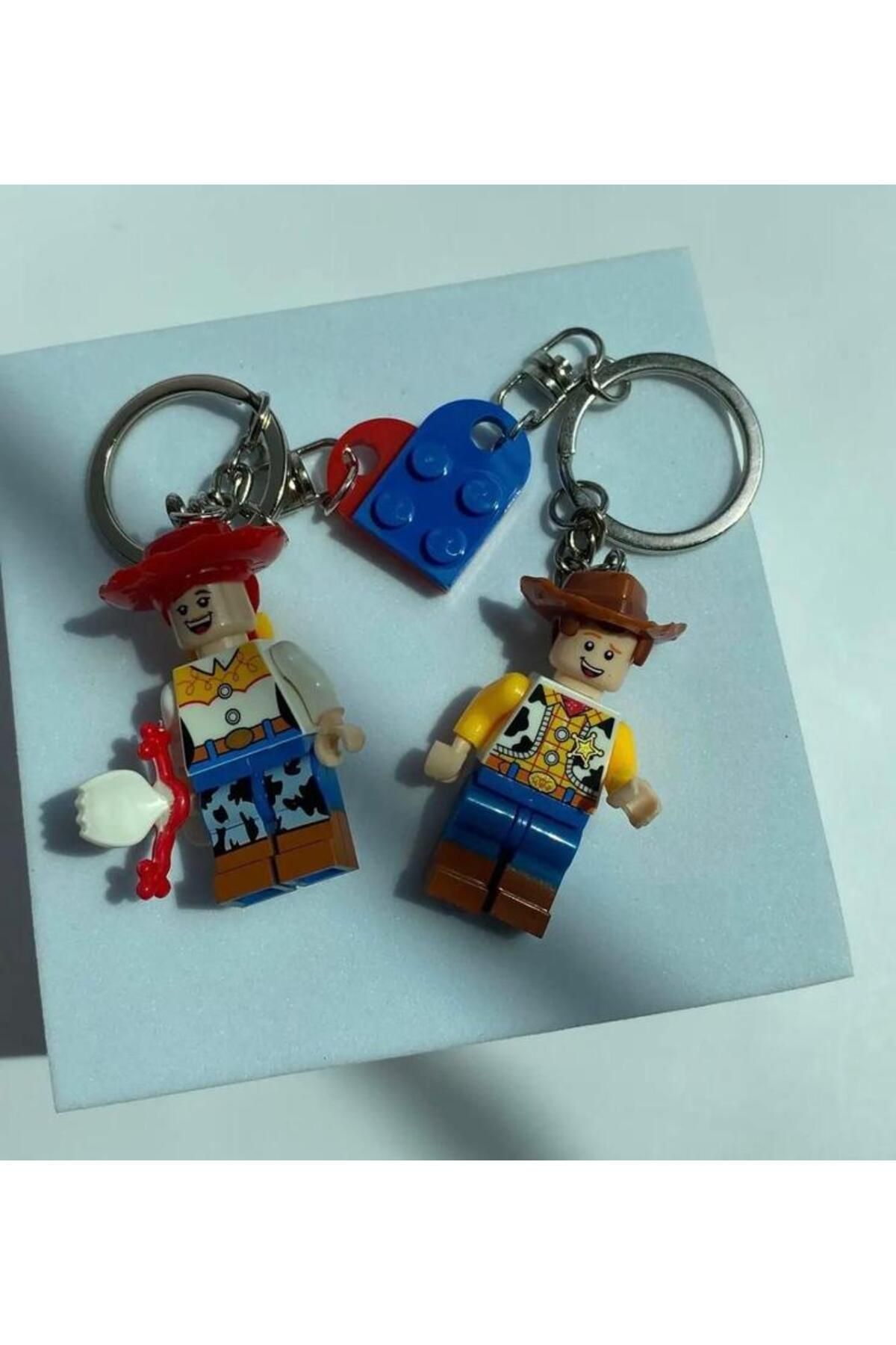 Wisevelya 2’li Toy Story Temalı Lego Anahtarlık Seti