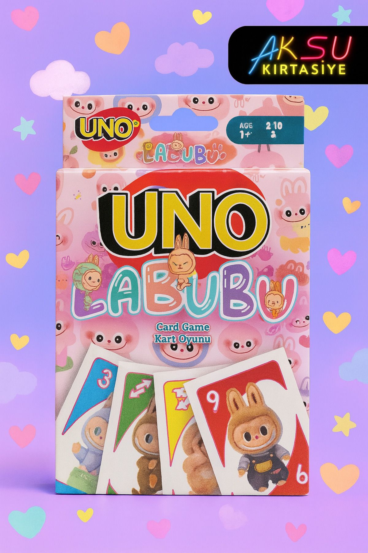 Venino Labubu UNO- Labubu -Uno - 1 Adet!