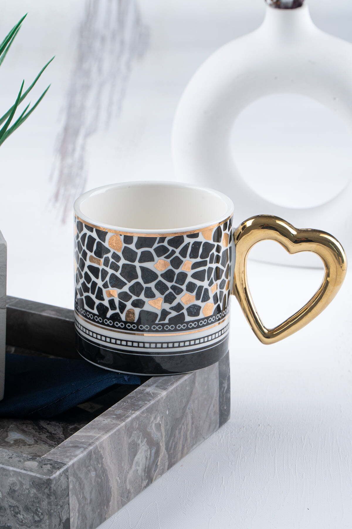 ACAR Indy Mug Porselen Kupa Bardak - 180 ml