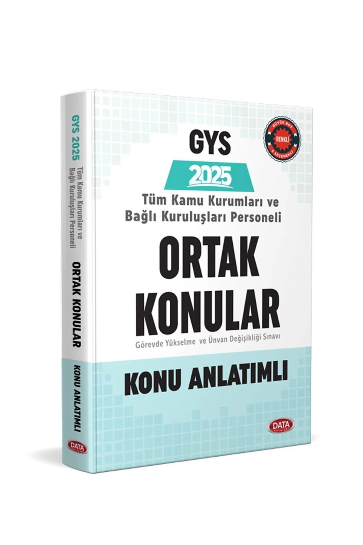 Data Yayınları Türkiye Kamu Kurumları ve Bağlı Kuruluşları Personeli GYS ve Unvan Değişikliği Ortak Konular Konu