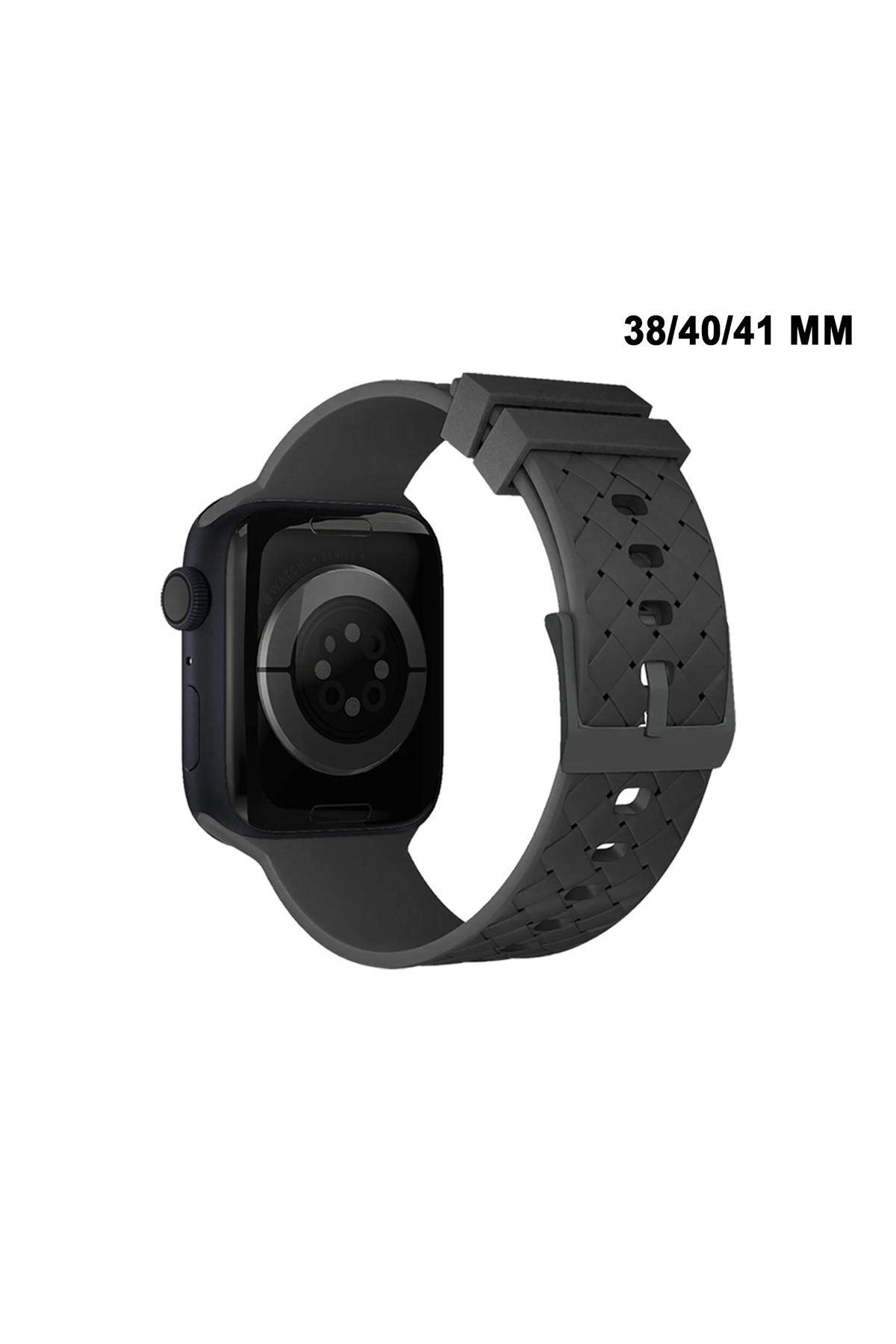 MTL Apple Watch Uyumlu Watch 3 4 5 6 7 8 9 Se Serileri 38 40 41mm Kordon Kayış Silikon MT92