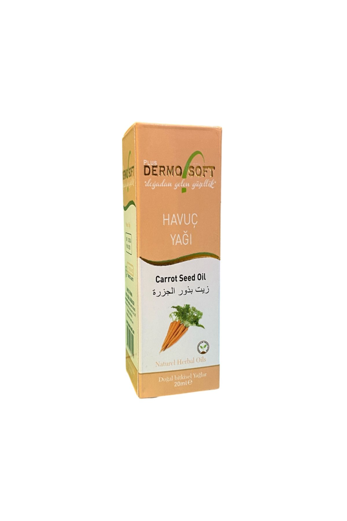 DERMOSOFT Bitkisel Havuç Yağı 20 ml