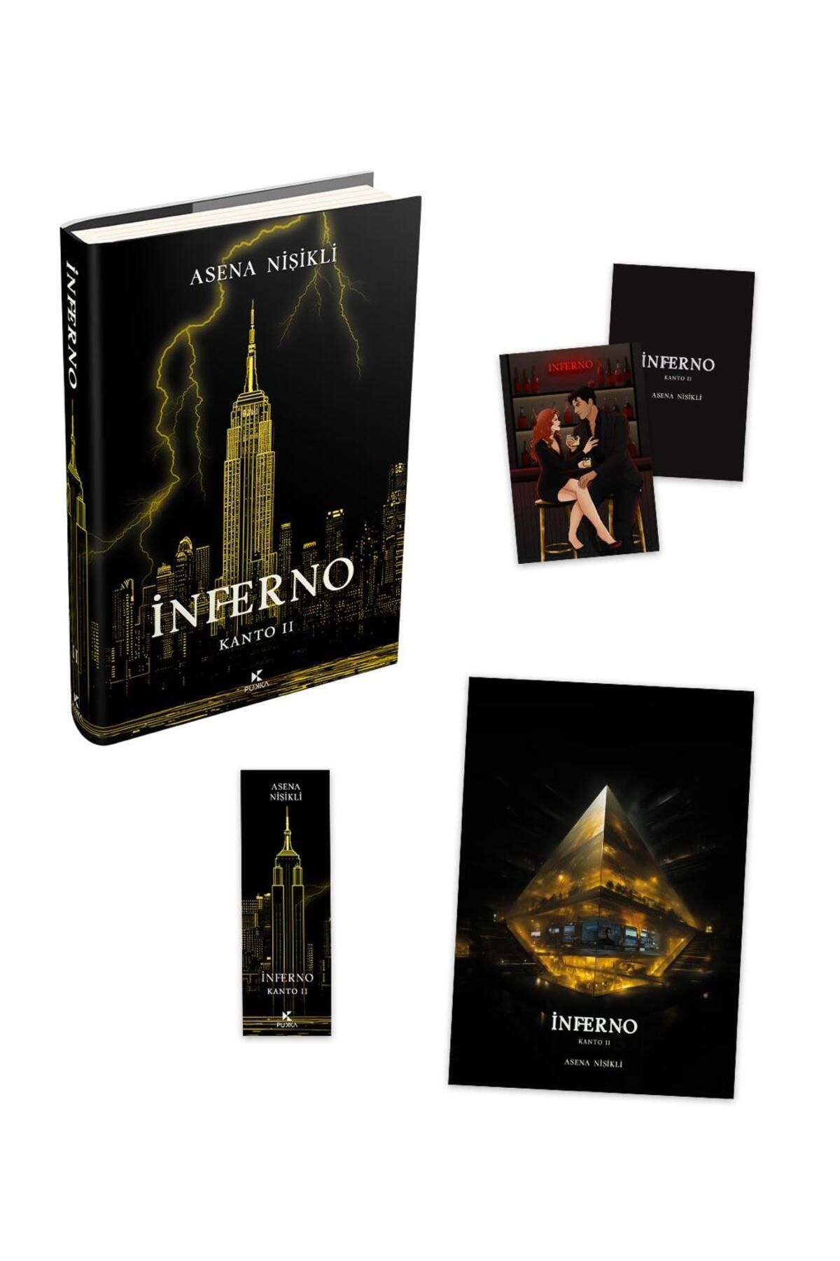 Pukka yayınları İNFERNO 2 CİLTLİ—ASENA NİŞİKLİ