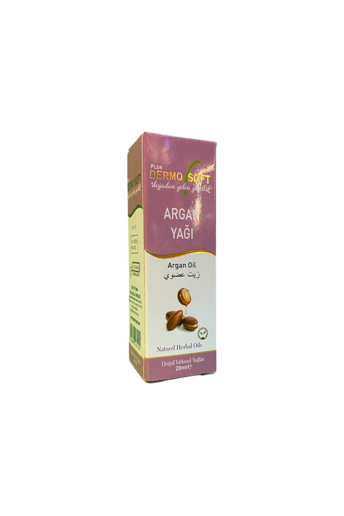DERMOSOFT Bitkisel Argan Yağı 20 ml