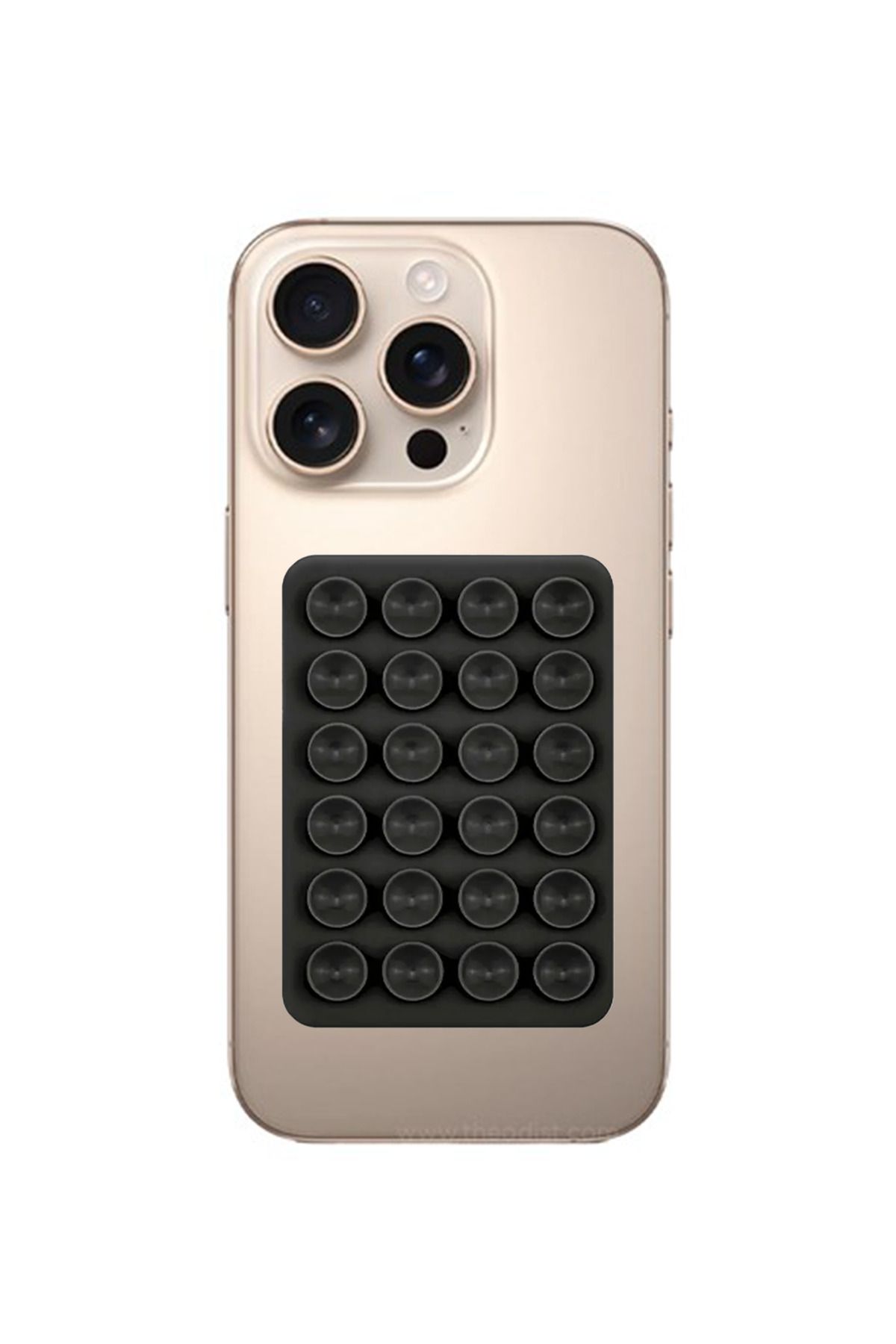OSG Cam Ve Düz Yüzeylere Yapışan Vakumlu Telefon Tutucu Vantuz Yapışkanlı Kaymaz Telefon Kılıfı İçin