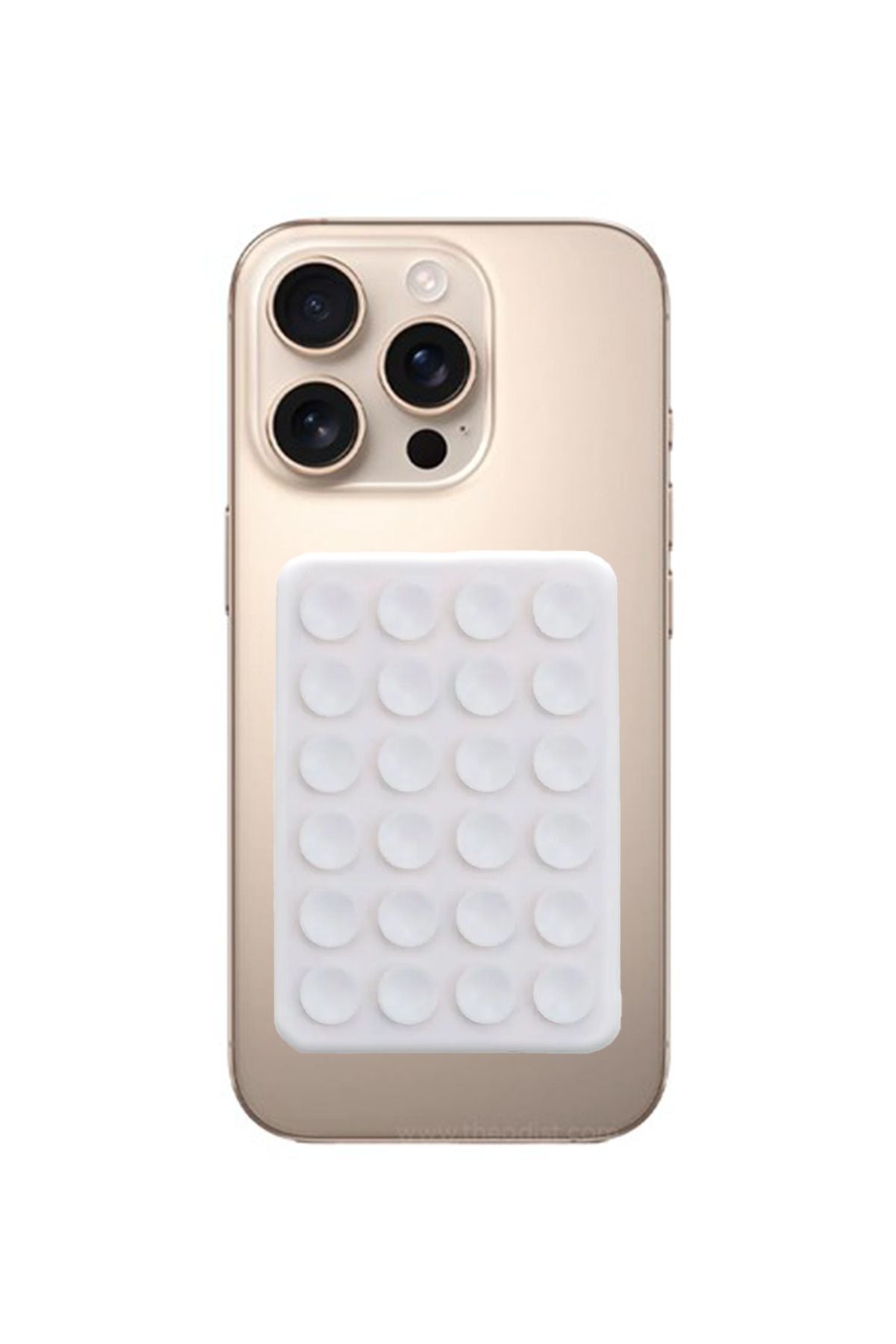 OSG Cam Ve Düz Yüzeylere Yapışan Vakumlu Telefon Tutucu Vantuz Yapışkanlı Kaymaz Telefon Kılıfı İçin