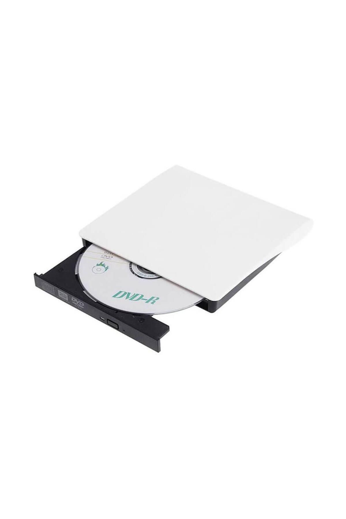 Mykablo Harici USB 3.0 DVD-RW - Beyaz