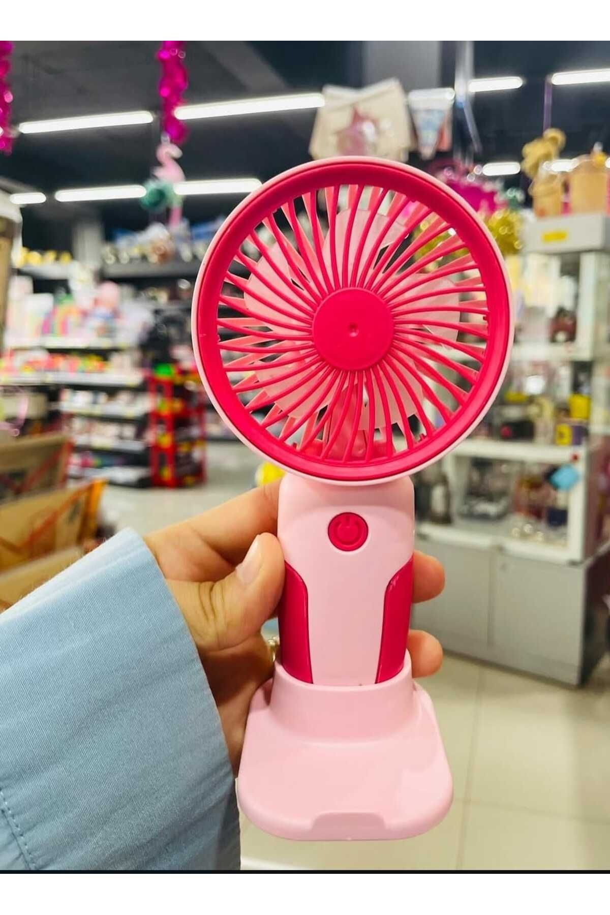 EmrahGültekin Şarjlı 3 Kademeli Mini Fan – Taşınabilir & Masaüstü Serinlik Turbo Üfleme Teknolojisi