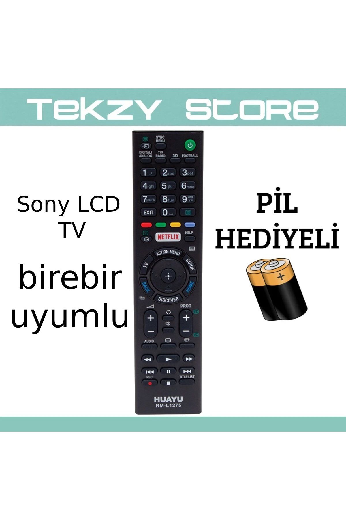 Suntel Sony Lcd TV’lere uyumlu kumanda