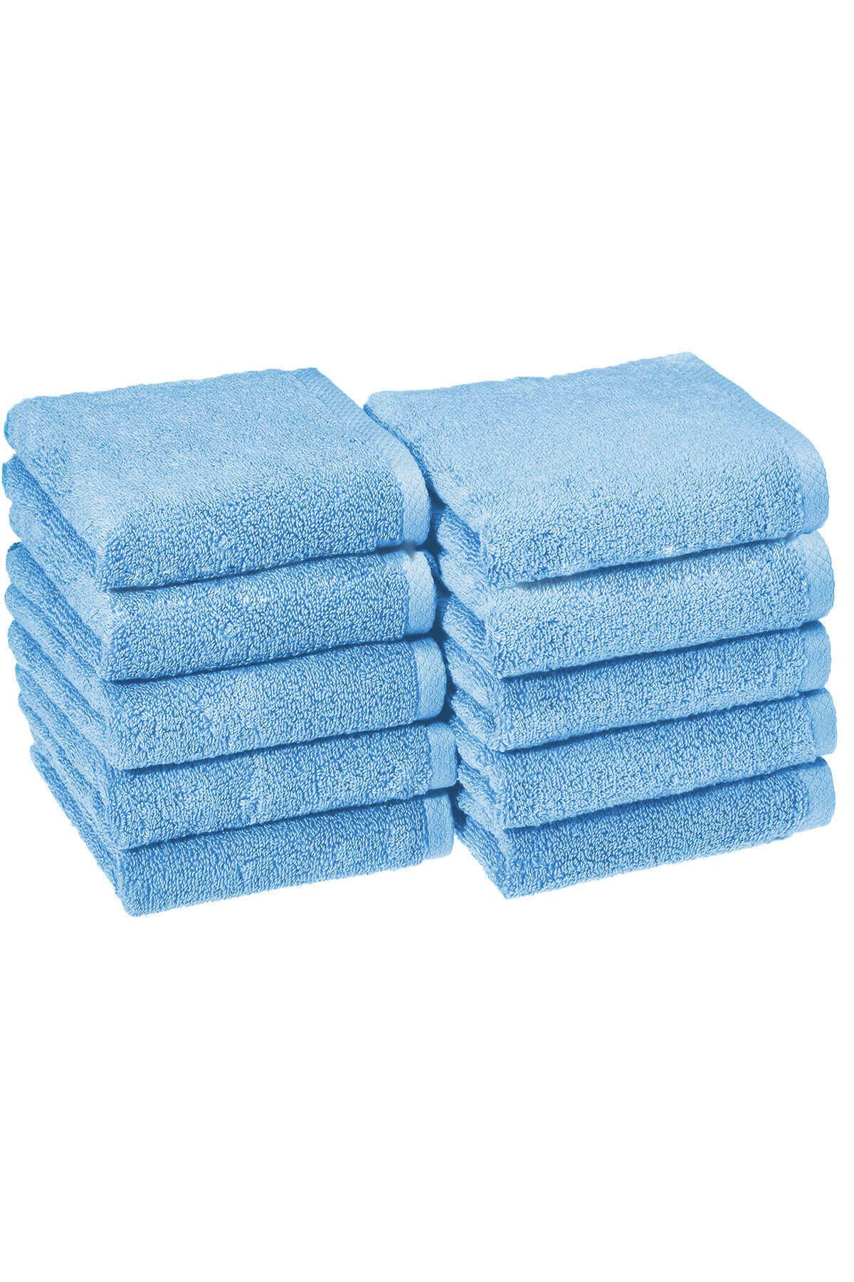 Mira Home 10 lu El Yüz Otel Havlusu 50x85 Cm Renkli 16/1 Avs 200 Gr