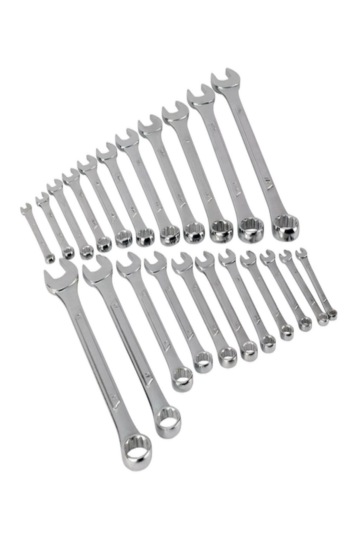 Performance Tool-22-Piece 12-Point Metric and SAE Combination Wrench Set 2