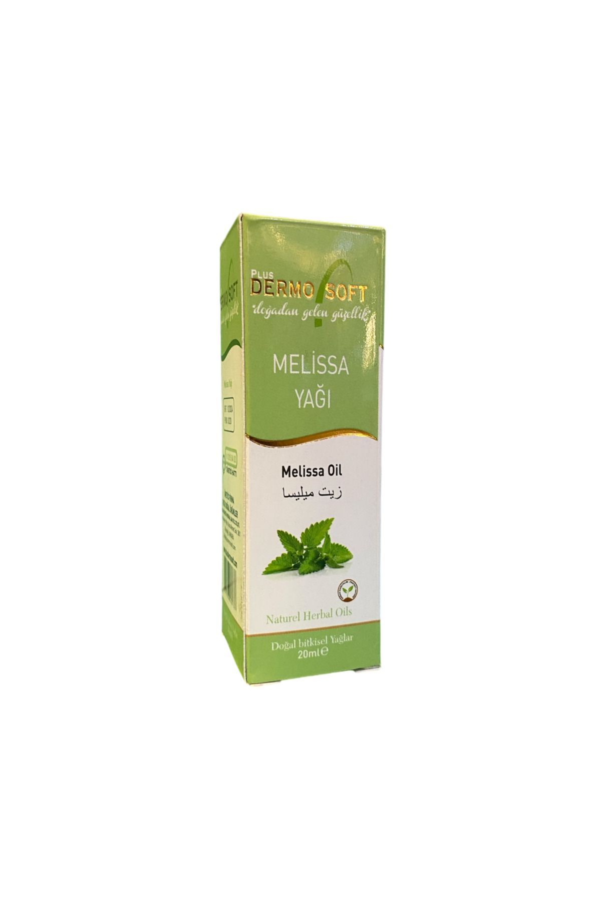 DERMOSOFT Bitkisel Melissa Yağı 20 ml