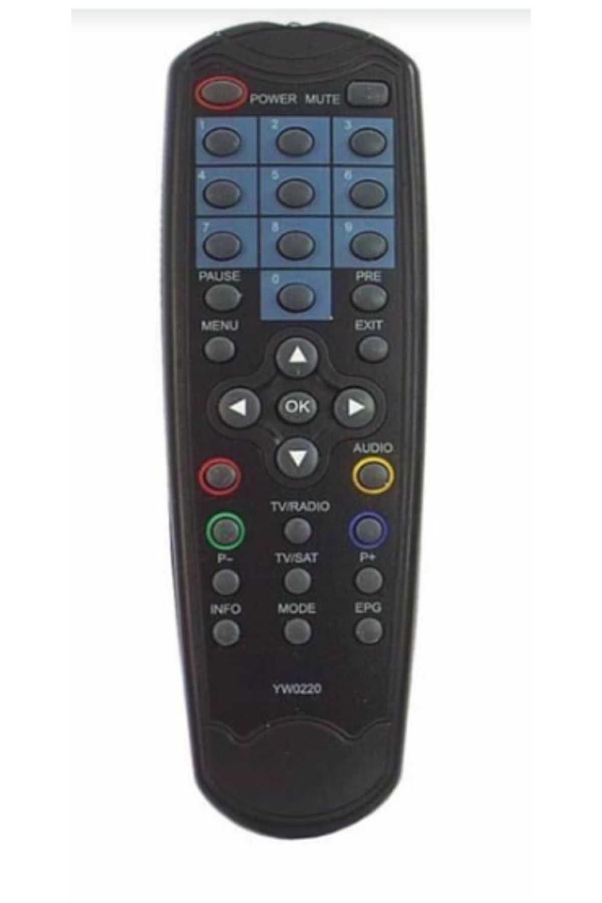 Yumatu X200-x300 Next Wawe-3300 Uydu Kumandası(uyumlu) Uydu Alıcı Kumandası