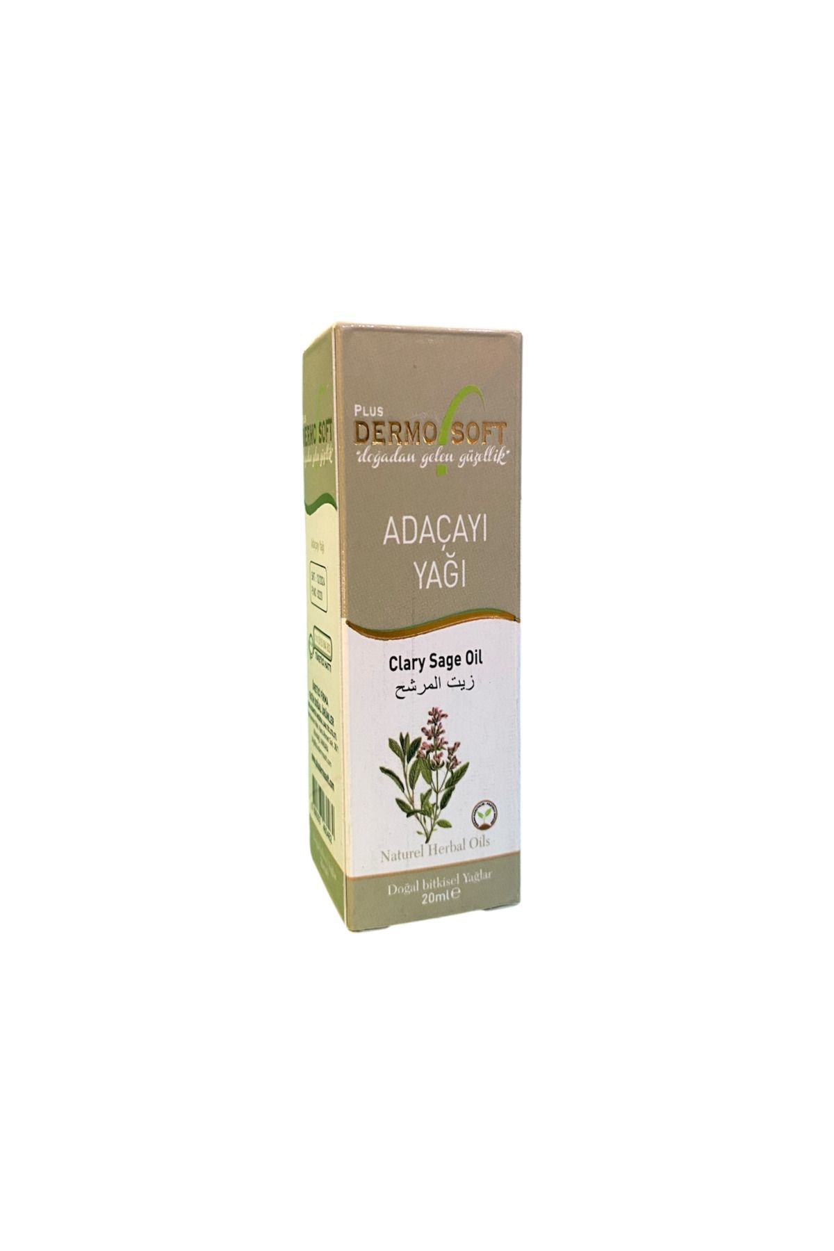 DERMOSOFT Bitkisel Adaçayı Yağı 20 ml