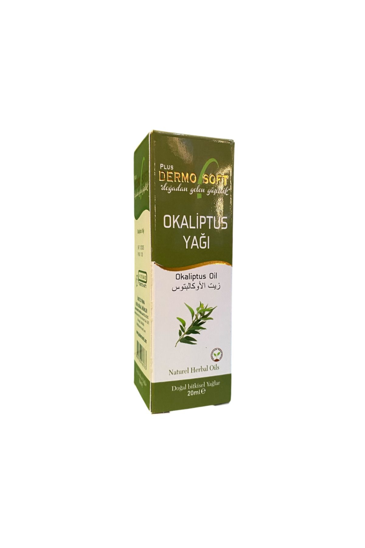 DERMOSOFT Bitkisel Okaliptus Yağı 20 ml