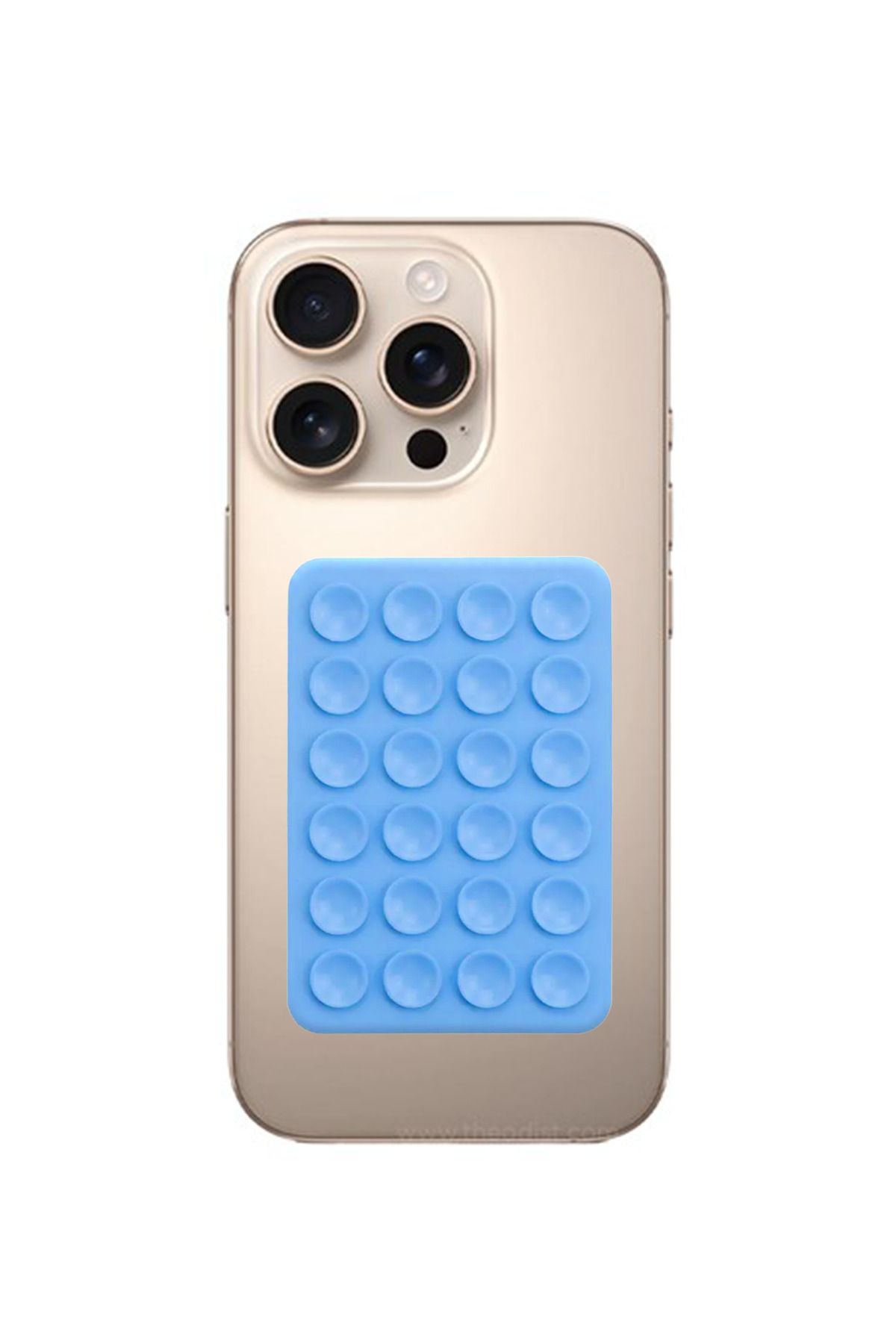 OSG Cam Ve Düz Yüzeylere Yapışan Vakumlu Telefon Tutucu Vantuz Yapışkanlı Kaymaz Telefon Kılıfı İçin