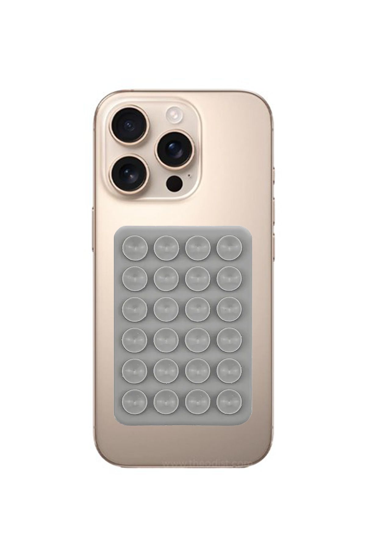 OSG Cam Ve Düz Yüzeylere Yapışan Vakumlu Telefon Tutucu Vantuz Yapışkanlı Kaymaz Telefon Kılıfı İçin