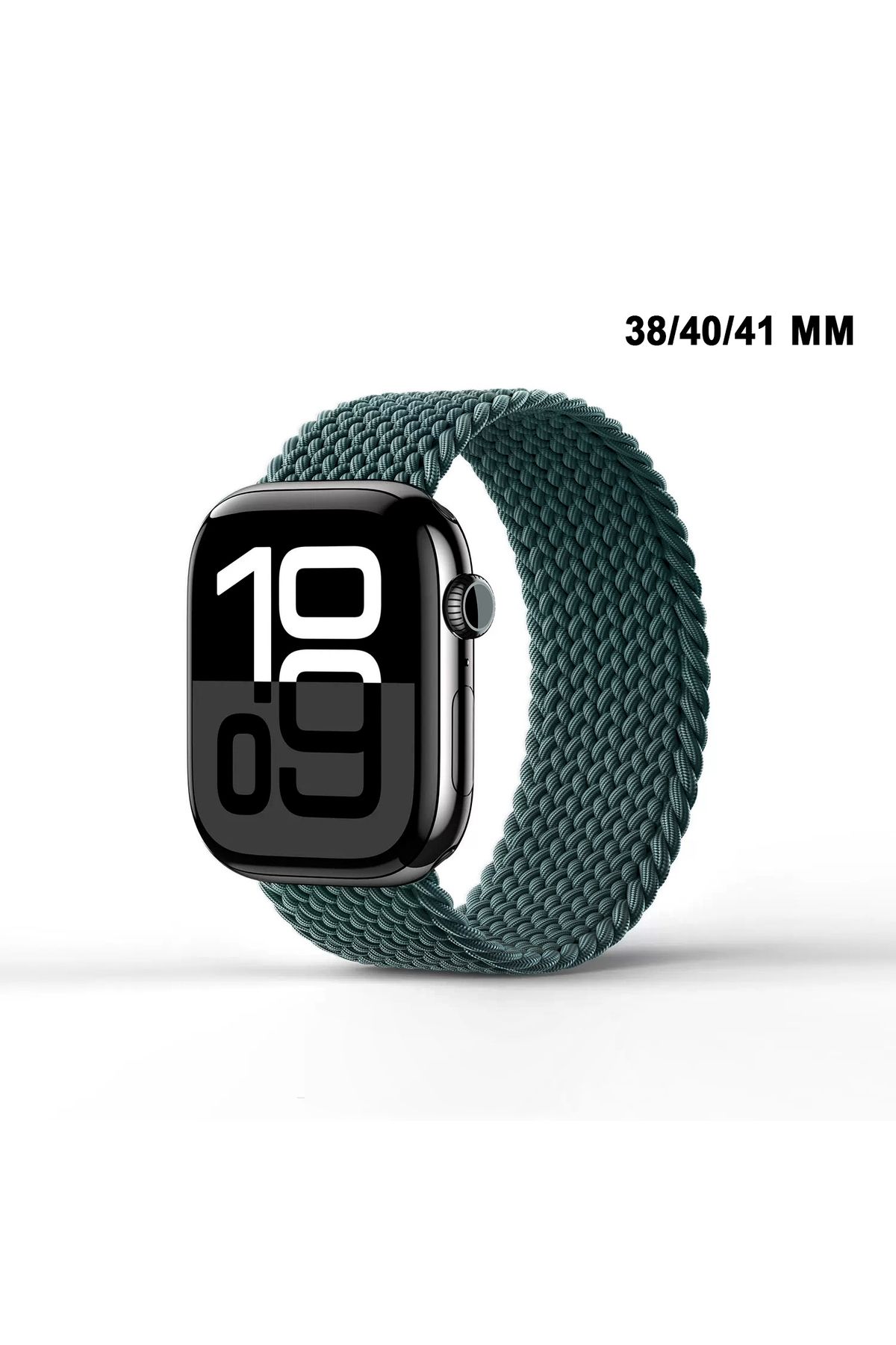 MTL Apple Watch Uyumlu Watch 3 4 5 6 7 8 9 SeSeri 38 40 41mm Solo Loop Kordon Kayış Silikon L Beden MT86