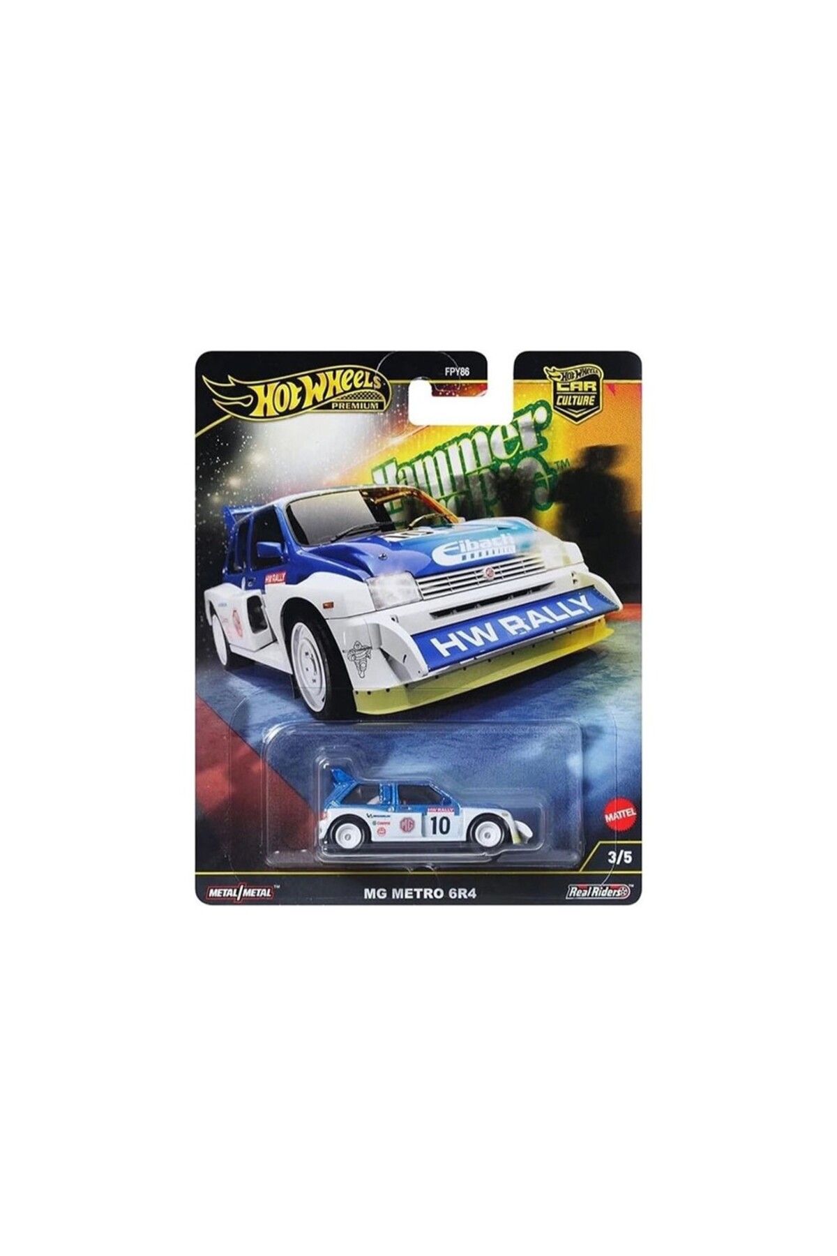 HOT WHEELS Premium Car Culture MG Metro 6R4 -HRW09