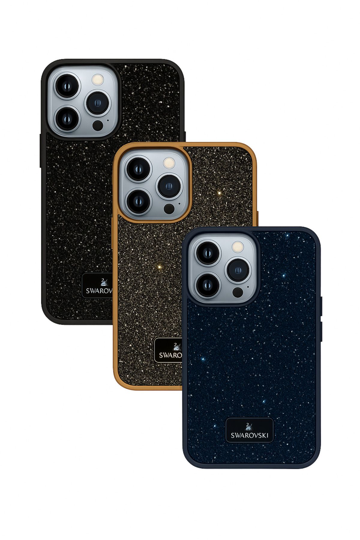 Mars Mobıle 16 PRO MAX TAŞLI PARLAK KILIF