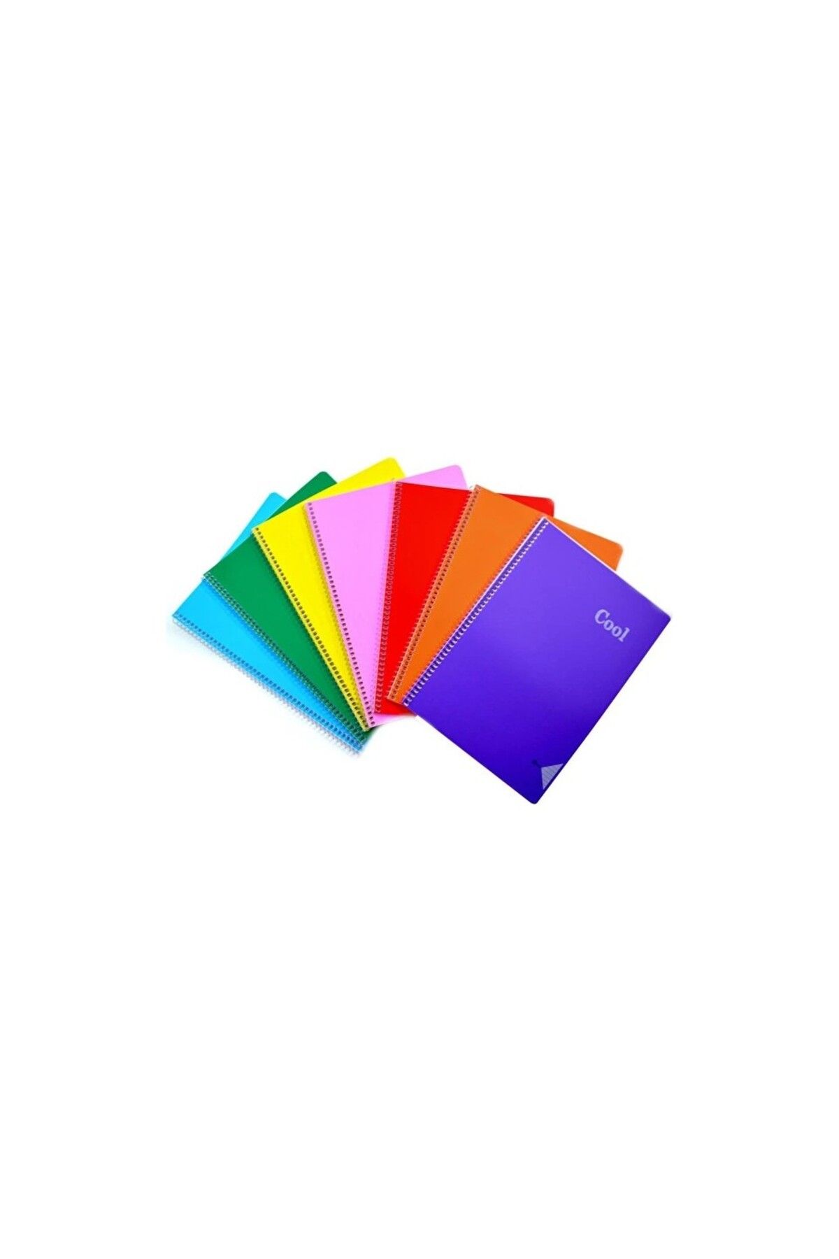 KESKİN COLOR Keskin Color Defter A4 40 Yaprak Çizgili Plastik Kapak Spiralli Cool 321591-99 (12 Li Paket)