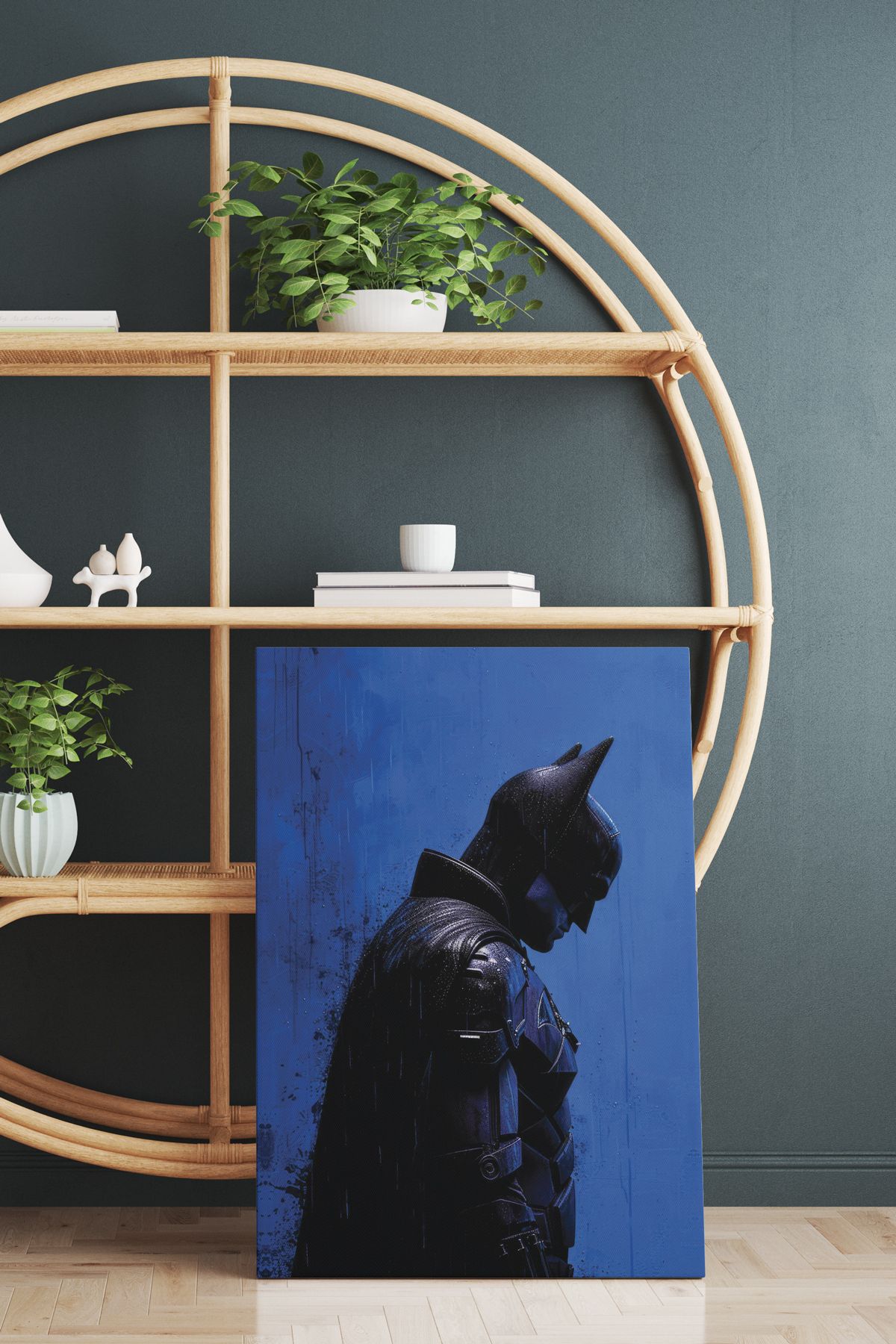SELMIRA Hüzünlü Batman Kanvas Tablo