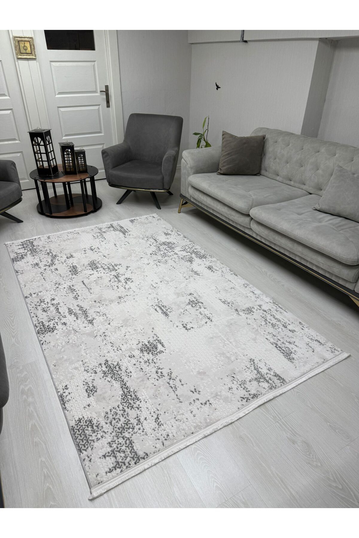 DRUSA %100 AKRİLİK 4M2 LAZER KESİM ANTİBAKTERİYEL HALI