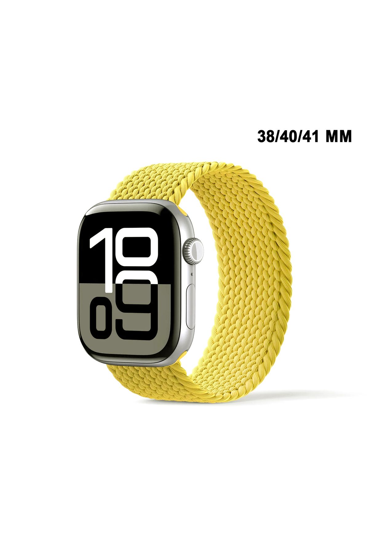 MTL Apple Watch Uyumlu Watch 3 4 5 6 7 8 9 SeSeri 38 40 41mm Solo Loop Kordon Kayış Silikon S Beden MT86