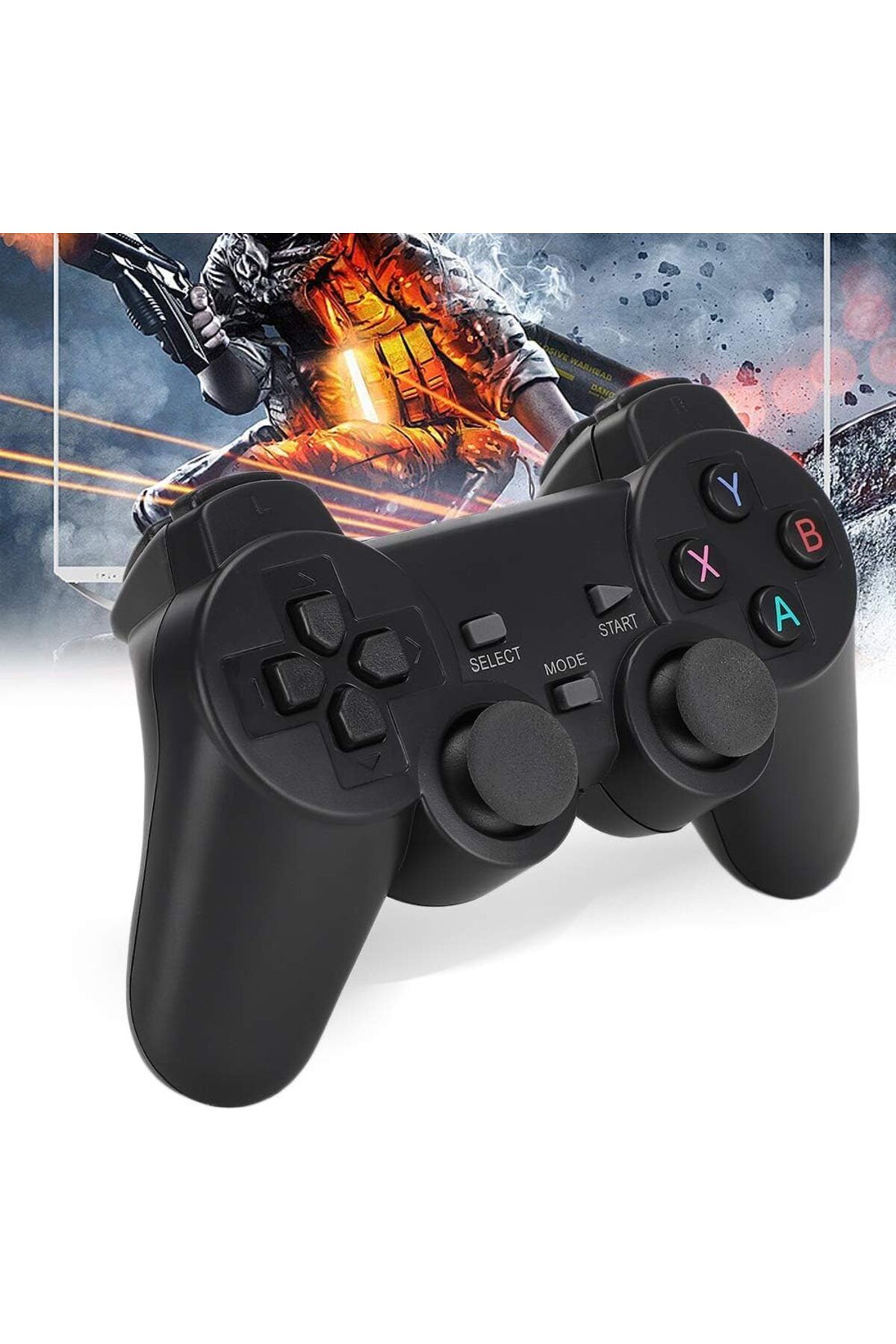 rexa-PS-3 Wireless Controller with High Performance Upgraded Joystick Rechargeable Battery 7