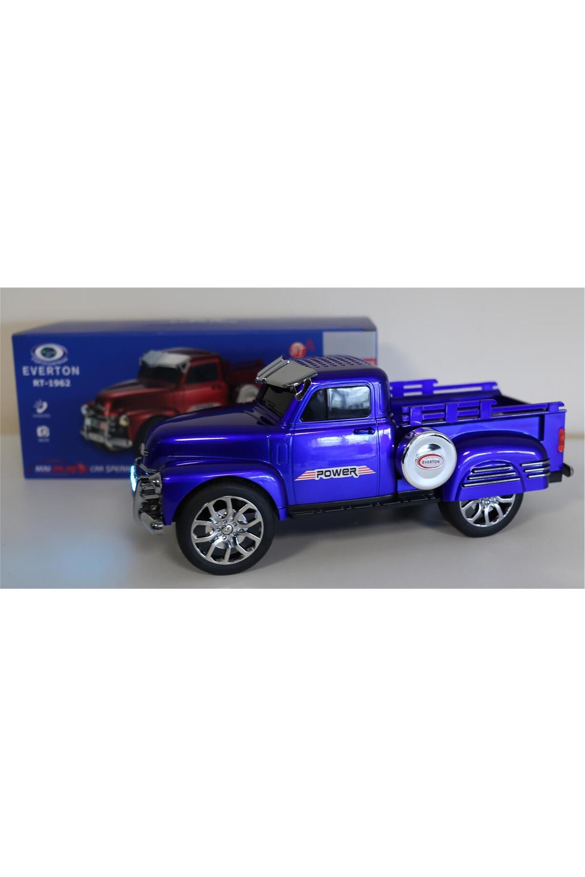 Everton Mavi (Blue) Arabalı Bluetooth Nostaljik Radyo Fm/ Rt-1962
