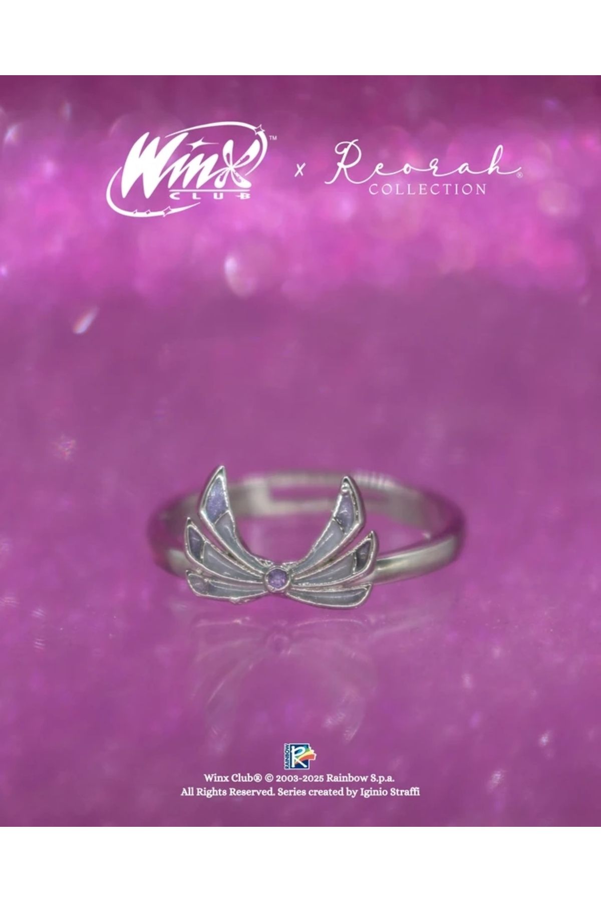 Reorah Collection Winx Club® Tecna Enchantix Fairy Wings Yüzük