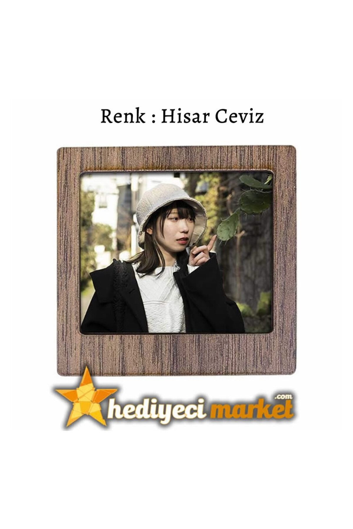 Hediyeci Market Ahşap Polaroid Mini Fotoğraf Çerçevesi