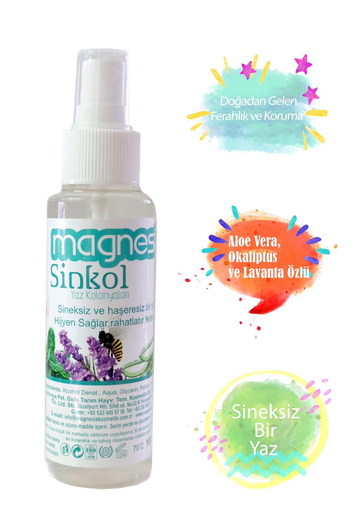 MAGNESİA SİNKOL DOĞAL SİNEK VE HAŞERE KORUYUCU