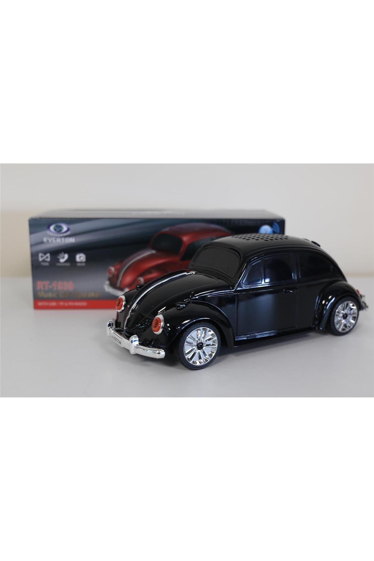 Everton Antrasit Arabalı Bluetooth Nostaljik Radyo Fm/Usb Rt-1939