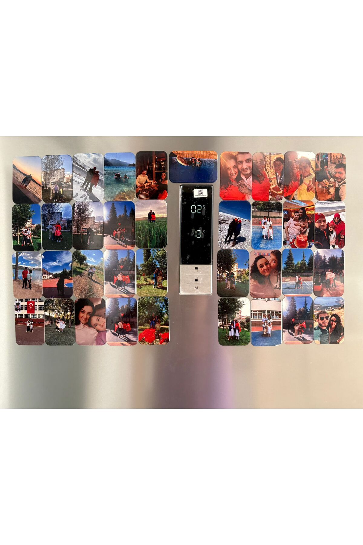 hesaplisiburada Kişiye Özel Fotoğraflı Resimli Magnet Baskı 6x9 Ebat 20 Adet