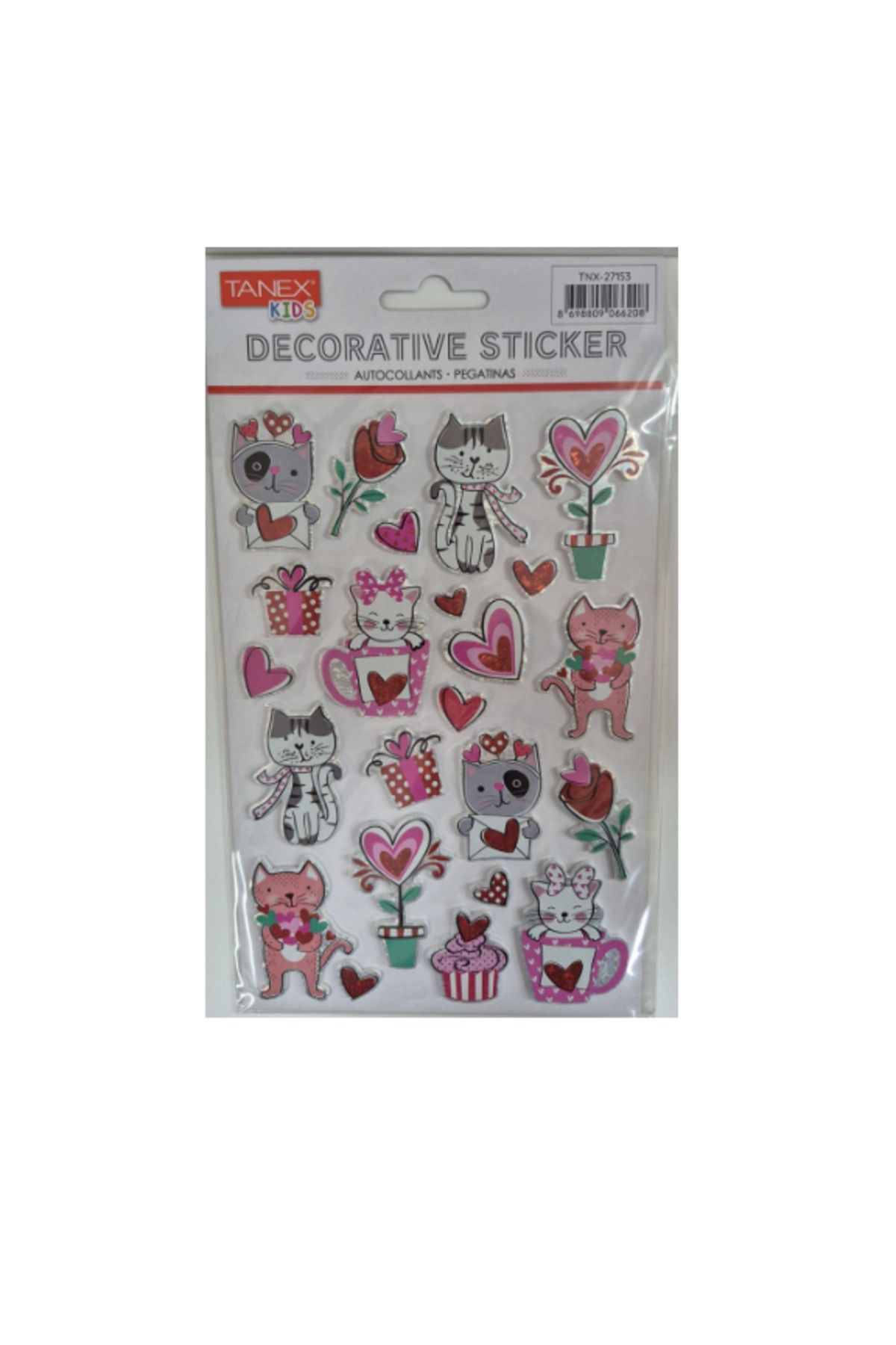 Tanex Puffy Eva Serisi Stickers Tnx-27153
