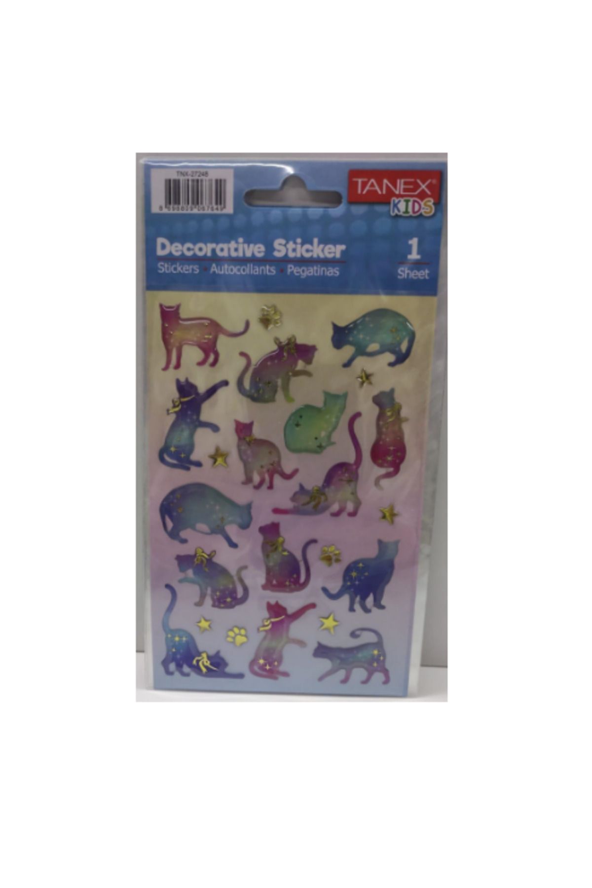 Tanex Puffy Astralog Kediler Serisi Stickers Tnx-27248