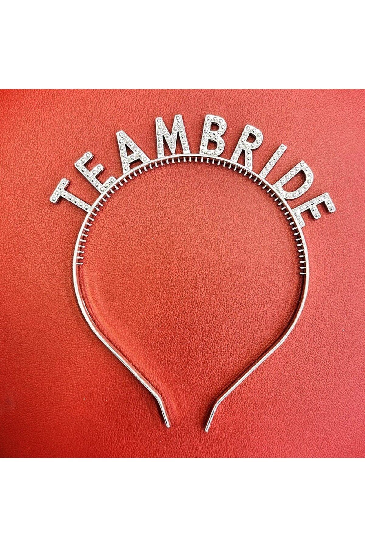 Vemora Gümüş Renk Team Bride Taç Plastik – Gelin ve Nedime Tacı