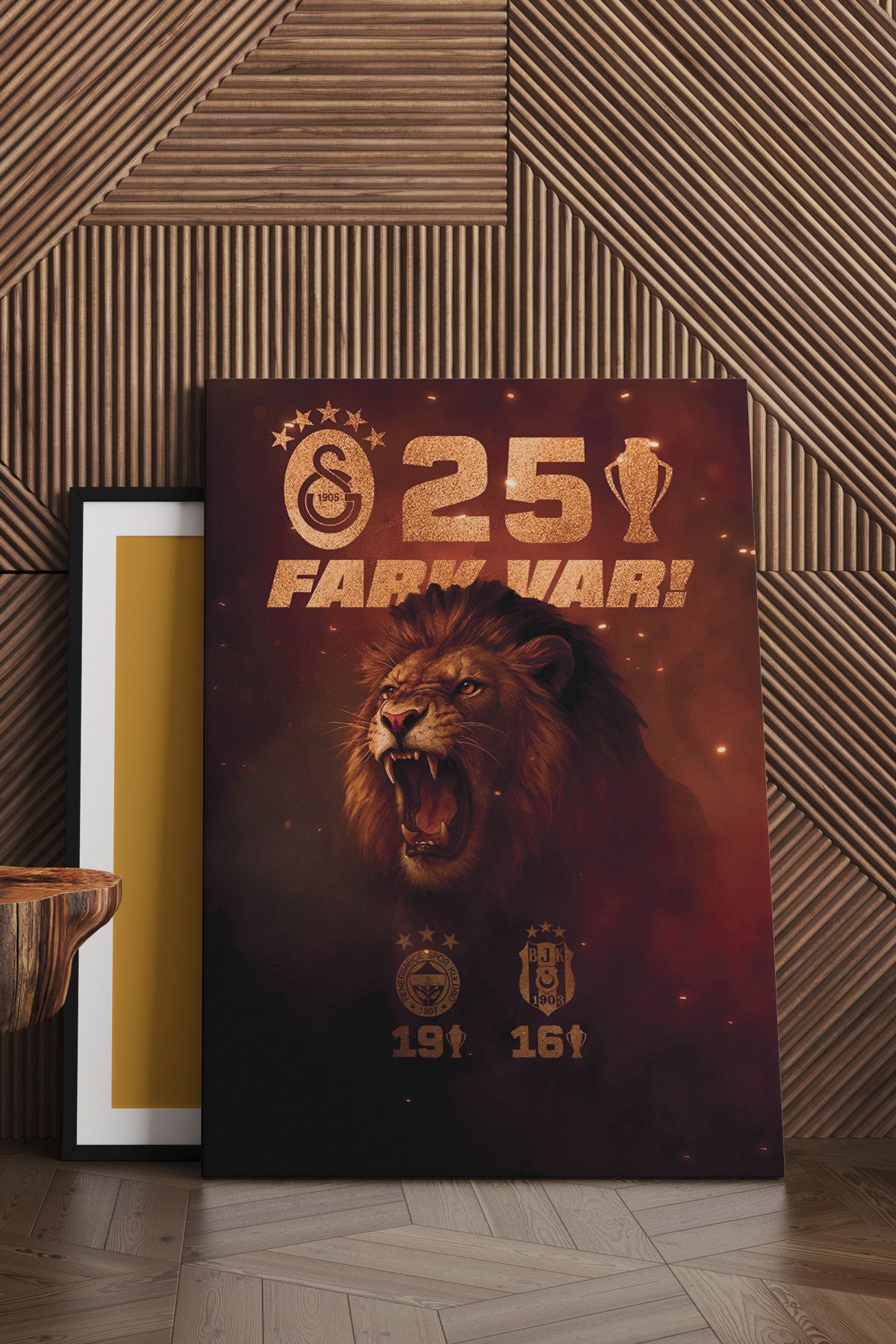 SELMIRA 25 Şampiyonluk GS Kanvas Tablo
