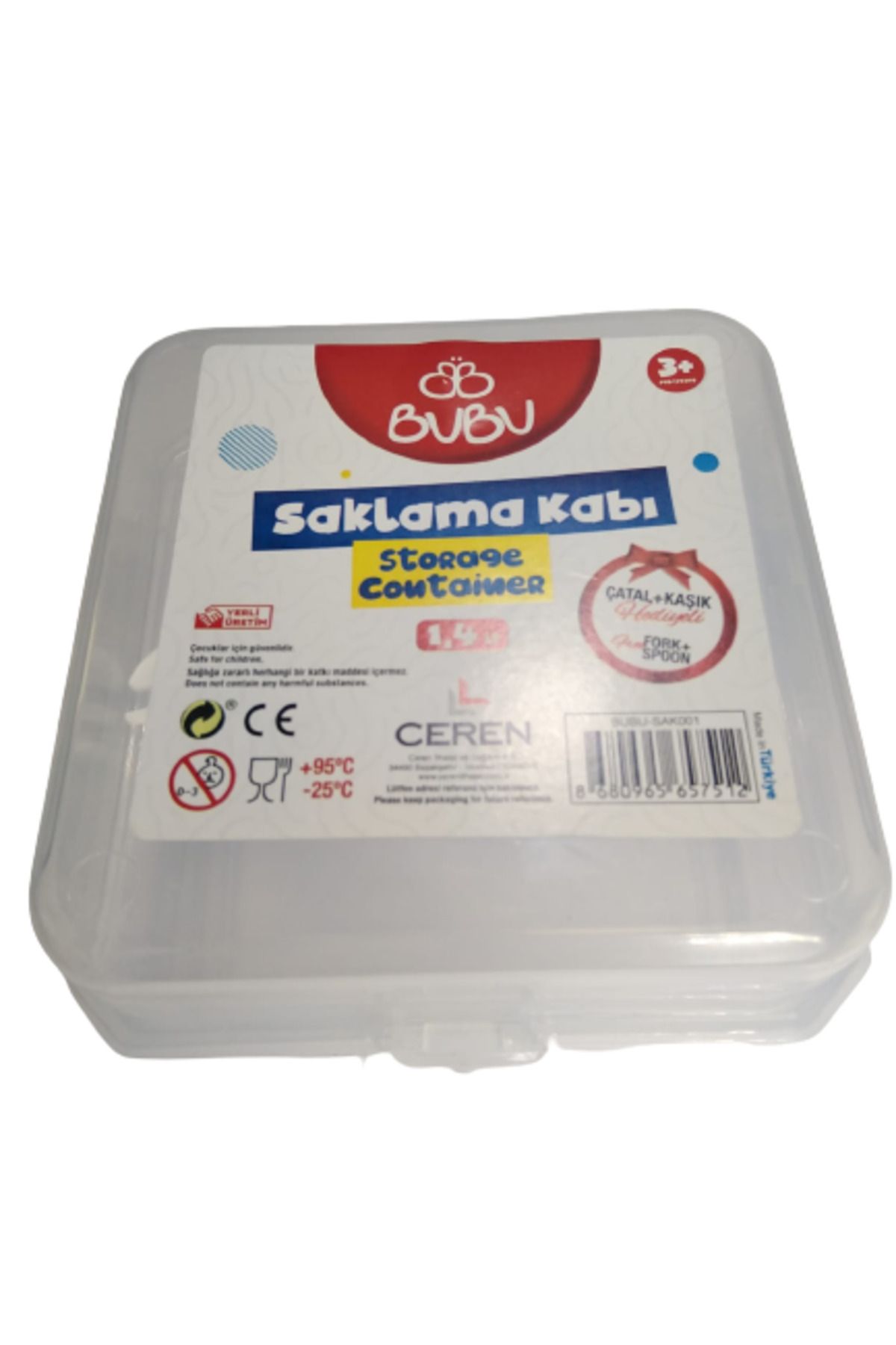 Bubu-This storage container set (fork+spoon) bubu-sak001 1